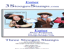 Tablet Screenshot of 3stoogesstamps.com